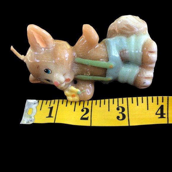 Vintage Feline Feelins Kitty Cat Candle 1980s; Cake Topper Candle - Picture 8 of 8